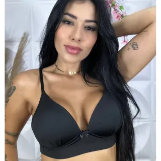 Sutiã Conforto Soft Sem Aro Com Bojo - Cores Neutras para Dia a Dia