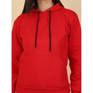 Moletom Feminino Blusa de Frio Liso Sem Zíper - Direto da Fábrica - Preto