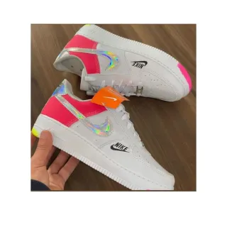 Tênis casual feminino masculino para academia - Branco