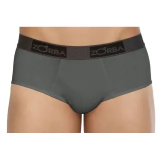 Cueca Zorba Slip Confort Cotton Original Mod 674 - Branco
