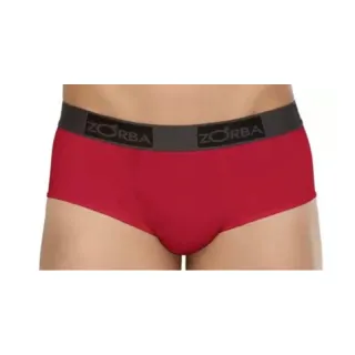 Cueca Zorba Slip Confort Cotton Original Mod 674 - Branco