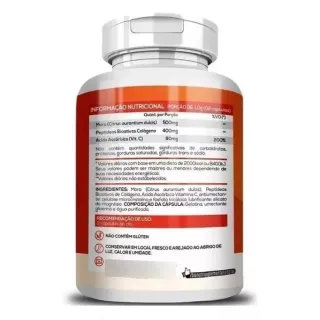 Colágeno Verisol + Morosil + Vitamina C - 120 Cápsulas Bionutri - Único