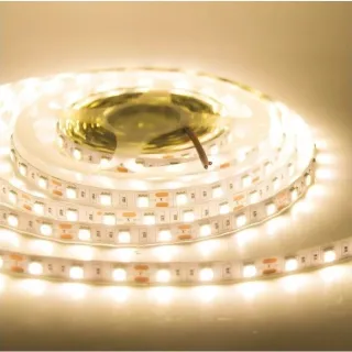 Rolo Fita Led 3528 Silicone 5 Metros - Branco Frio/Quente, à Prova D'água