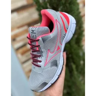 Promoção Tênis Feminino Jet Esportivo Academia Caminhada - Envio Imediato - PRETO/PINK