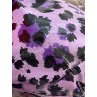 Moda Blogueira: Biquini Feminino Canelado Suplex Cropped Asa Delta - Onça Lilas