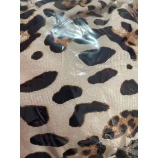 Moda Blogueira: Biquini Feminino Canelado Suplex Cropped Asa Delta - Onça Lilas