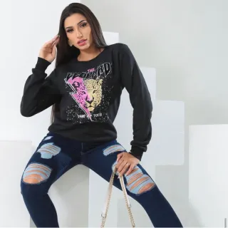 Blusa Flanelada Pelúciada Forrada de Moletom do P ao G - 02