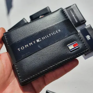 Carteira Masculina de Couro Modelo L com Porta Moedas em Zíper - TM PRETA