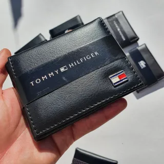 Carteira Masculina de Couro Modelo L com Porta Moedas em Zíper - TM PRETA