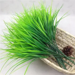 Decoração de Casamento - Kit de Plantas Artificiais Falsas Folha Mosquitinho Arbusto Casa Escritório Jardim - Kit com 3 unidades