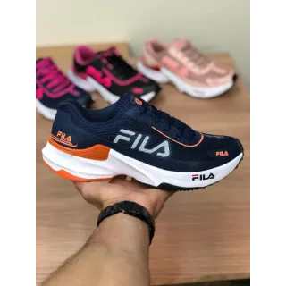 Envio Imediato - Tênis Feminino Recovery Academia Caminhada - PRETO/PINK