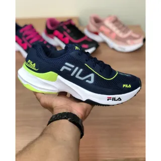 Envio Imediato - Tênis Feminino Recovery Academia Caminhada - PRETO/PINK