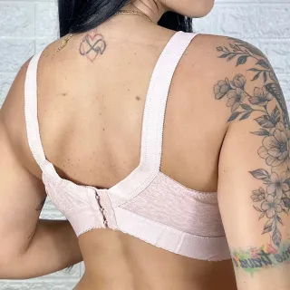 Conforto Lingerie Feminina Algodão Reforçado Plus Pala - sortidas