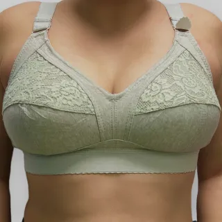 Conforto Lingerie Feminina Algodão Reforçado Plus Pala - sortidas
