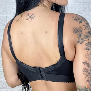 Conforto Lingerie Feminina Algodão Reforçado Plus Pala - sortidas