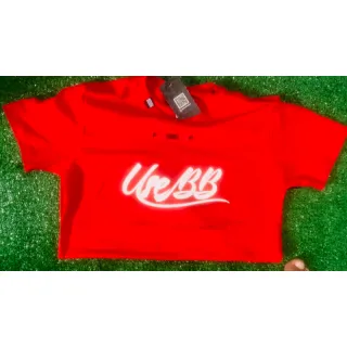 Camiseta longline masculina premium - Use BB - Vermelha