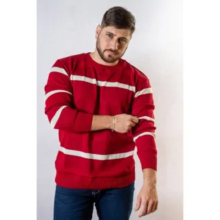 Nervura Gola Redonda Blusa - Preta