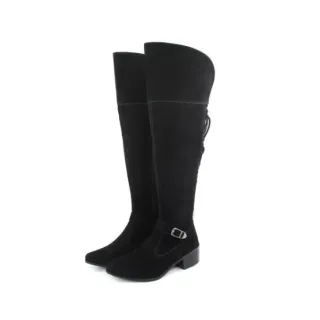 Promoção Bota Feminina Montaria Cano Longo Ziper Cadarço! - 36