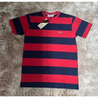 Peruana Basica Listrada Camiseta LC - Preto-Amarelo-Branco