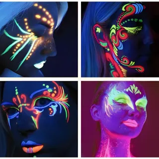 Gel Tinta Neon Florescente - Kit com 3 Bisnagas - KIT C/3 - R85064