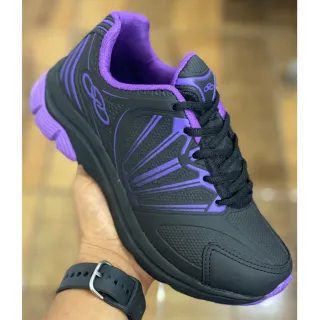 REF 910 Tênis Feminino - Compre online na Raryel - grafite/pink