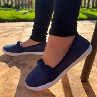 Promoção Sapatilha Feminina Lacinho Tênis Modelo nol Super confortável