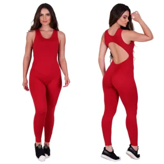 Calça Fitness Macacão de Academia - Azul