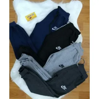 Kit com 2 Calças Masculinas de Moletom Flanelado Grosso (VARIADAS) - Variadas