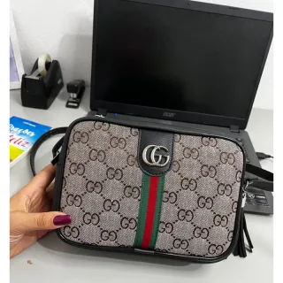 Promoção lançamento bolsa Guccii feminina transversal - mini bag - Único