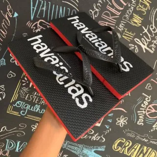 Envio Rápido Chinelo Havaianas Quadrada Japonesa EVA Super Leve Confortável - HVNS Rosa