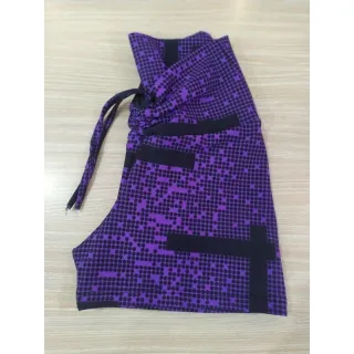 Fitness GG frontal alta cintura corda shortinho - Fuccia