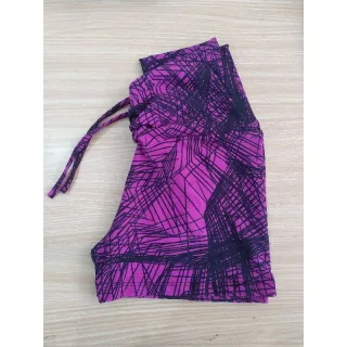 Fitness GG frontal alta cintura corda shortinho - Fuccia