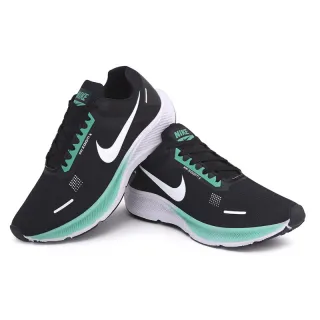 Caminhada Esportiva Unissex Tênis Feminino Masculino Casual Academia - Cinza/Verde
