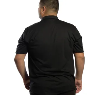 Leve e Fresca Camisa Masculina Plus Size de Mangas Curtas - Grafite