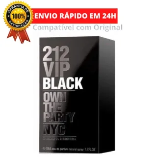 Promoção Perfume Importado Masculino Vip Black 100 ml - Único