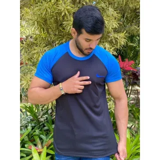 Camisas Masculinas Esportivas DryFit - Kit com 3 unidades - Kit 3 camisetas