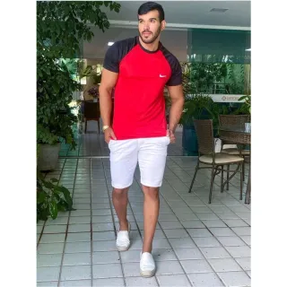 Camisas Masculinas Esportivas DryFit - Kit com 3 unidades - Kit 3 camisetas