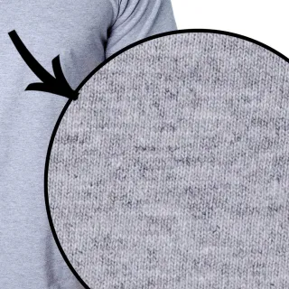 Camiseta Premium Estampada Coqueiros e Mar - Gola Redonda - Cinza Claro