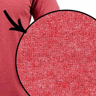 Malha Premium Camiseta Masculina Estampada Coqueiros Gola Redonda - Vermelho