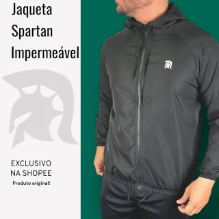 Forro no Capuz Jaqueta Masculina Impermeável - JAQUETA Selecção Preta