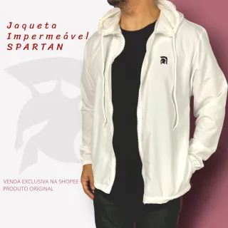 Forro no Capuz Jaqueta Masculina Impermeável - JAQUETA Selecção Preta