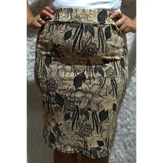 Saia Social Evangélica de Jacard com Elastano - VERDE 4