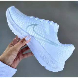 Zoom Masculino Feminino Leve Tênis de Corrida Treino Academia - Grafite/Verde