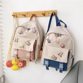 Moda Infantil: Mochila Impermeável Estilo Coreano Feminino e Masculino