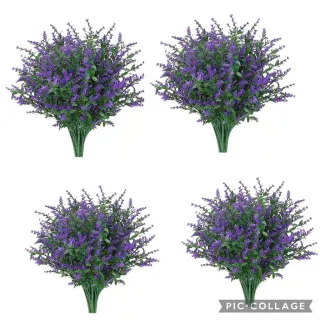 Buquê Flores Artificiais Decoração Casamento - Arranjos Festas Casa - Kit com 2 - ROSA