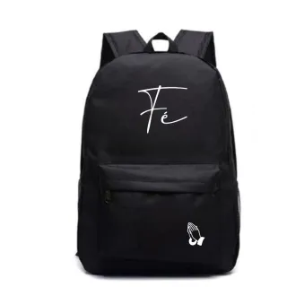 Mochila resistente feminina e masculina - envio imediato - love novo rosa