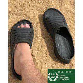 Zoom Nuvem Masculino e Feminino - Chinelo Casual Unissex - Vermelho