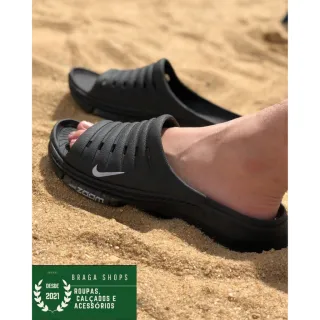 Zoom Nuvem Masculino e Feminino - Chinelo Casual Unissex - Vermelho