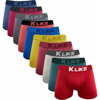 PROMOÇÃO Kit 10 Cuecas Boxer Microfibra adulto Maverick - GG