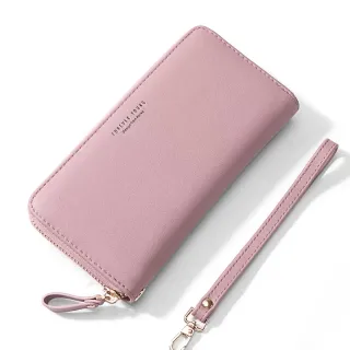 Coleção Deluxe: Carteira Feminina com Zíper e 1 Compartimento - VERDE814